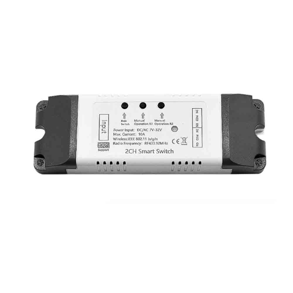10A point action self-locking module control relay switch module (CH2 85-250V)