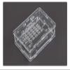 Coolwell for Raspberry Pi 5 Clear Acrylic Case Transparent Case Supports Installing with Official Active Cooler view 1