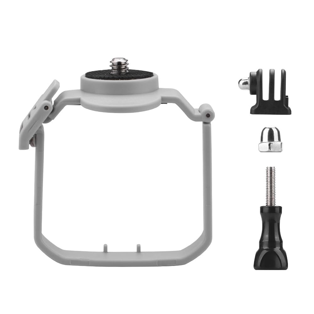 BTG DJI Mini 4 Pro Drone Action Camera Mount Holder for DJI OSMO Action 4 3/Pocket 3 2 /GoPro Series/Fimi Palm 1, 2 / Insta360 ONE X3 X2/ONE R/Night Light/Fill Light Sport Camera Mount