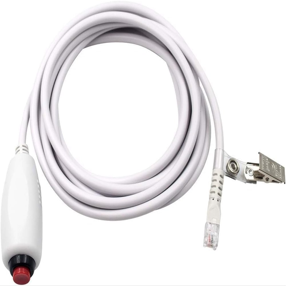 innov8 Nurse Call Telephone Modular Plug RJ11 6P4C Connector Cable for Nurse Station 3m