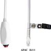 innov8 Nurse Call Telephone Modular Plug RJ11 6P4C Connector Cable for Nurse Station 3m view 3