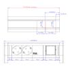 Bachmann DESK 2xCEE7/3 1xCM, W127064277 view 3