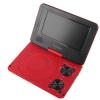 Alvinlite Mobile DVD, 6.8 Inch Portable HD Children's DVD Player Multifunctional Convenient Car TV Player for Car and Outdoor(US Plug 110-240V-RED) view 3
