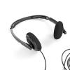 QPOIBSD Ear Cushions Foam Replacement for Plantronics Headphones Most Standard Size Office Telephone Headsets H251 H251N H261 H261N H351 H351N H361 H361N Headset Disposable Covers, Black (20Pcs) view 4