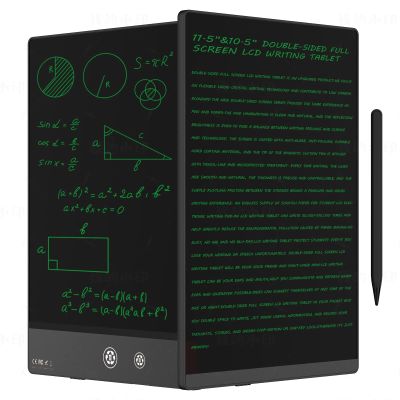 LCD Writing Tablet for Adults- 10.5 LCD Writing Tablet,Double-Sided Full Screen,Digital Notepad for School,Office,Home,Erasable,Reusable