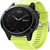 Chainfo compatible with Garmin Fenix 6 / Fenix 5 / Fenix 7 / Forerunner 945 / Tactix Delta Watch Band, Waterproof Soft Silicone Replacement Strap for Various Occasions NO231205 (Green) view 1