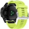 Chainfo compatible with Garmin Fenix 6 / Fenix 5 / Fenix 7 / Forerunner 945 / Tactix Delta Watch Band, Waterproof Soft Silicone Replacement Strap for Various Occasions NO231205 (Green) view 3