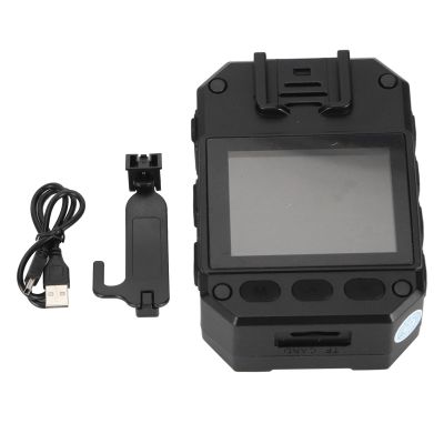 Mini Video Recorder, WiFi Body Worn Camera 4K 1080P HD Night Vision Motion Detection with Back Clip for Law Enforcement