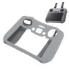 Soft Silicone Protective Case for Air 3 RC 2 Remote Control, Drop and Scratch, Comfortable Touch, Accurate Customization Drone Remote Control Silicone Cover (Grey) view 2