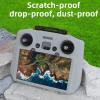 Soft Silicone Protective Case for Air 3 RC 2 Remote Control, Drop and Scratch, Comfortable Touch, Accurate Customization Drone Remote Control Silicone Cover (Grey) view 3