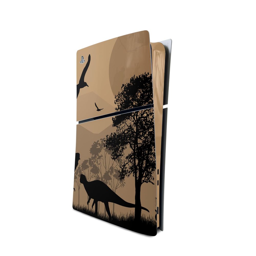 MightySkins Skin Compatible with Playstation 5 Slim Digital Edition Console Only - Mass Extinction | Protective, Durable, and Unique Vinyl Decal wrap Cover | Easy to Apply | Made in The USA