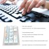 Sanpyl 8PCS Mechanical Keyboard Keycaps, Replacement Spacebar Custom DIY Cute PBT Keycaps for 61/87/104/108 Mechanical Keyboard, 5-Side Dye (Type 1) view 2