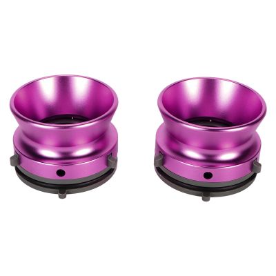 2PCS 1/4 10 Inch Nab Hub Adapters Universal Loading Device Aluminum Alloy Loader Reel Tape Recorder for for B67 for Akai for Teac (Violet)