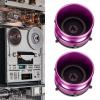 2PCS 1/4 10 Inch Nab Hub Adapters Universal Loading Device Aluminum Alloy Loader Reel Tape Recorder for for B67 for Akai for Teac (Violet) view 3