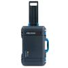 ColorCase Pelican Air 1535 Carry-on Case Graphite - Medium Size Waterproof Case with Mesh Lid Organizer Only - Blue Handles & Latches view 3