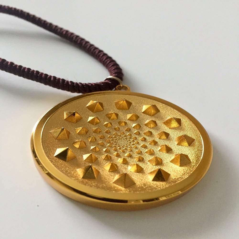 Sensor V Medallion by Patrick Flanagan