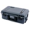 ColorCase Pelican Air 1535 Carry-on Case Graphite - Medium Size Waterproof Case with Mesh Lid Organizer Only - Black Handles & Latches view 3