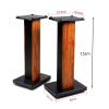 SHAWLA Speaker Stands Bookshelf Speaker Floor Stand, Wood Grain Speaker Stand, Suitable for Speakers Under 30 kg (1 Pair) (Color : A) view 2