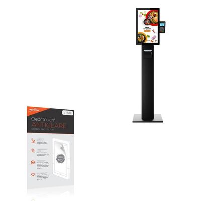 BoxWave Screen Protector Compatible with Advanced Kiosks Space Saving Kiosk (22 in) - ClearTouch Anti-Glare (2-Pack), Anti-Fingerprint Matte Film Skin
