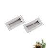 Veemoon Cabinet Knobs 2pcs Pulls for Cabinets Kitchen Cabinet Pulls Handle Seal Drawer Knob Clasp Hands Lacy Hand Crank view 3