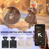 FGERWZ Hidden Airtag Holder for Kids - 4 Pack Apple Air Tag Holder Case Waterproof Soft Silicone, Safety Pin GPS Tracker Hidden Inside Kids Elderly Clothes, Backpack, Shoe or Luggage view 2