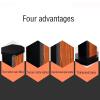 Speaker Stands Floor-Standing Speaker Stand 2-Pack, for Surround Sound and Book Shelf Speakers, with Pure Copper Feet, for Better Audio (Size : 15cm) view 4