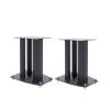 Speaker Stands Speaker Stands Desktop, Speaker Stands Floor Pair, Suitable for Home Theater Surround Music (40cm) view 1