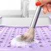 Sink Topper Bathroom Sink Cover for Counter Space & Storage Saver | RV Must Haves | Silicone Foldable Beauty Makeup Brush Cleaning Mat | Hot Tools Organizer | RV Sink Cover | Standard, Iris Lavender view 2