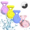 FGERWZ Hidden Airtag Holder for Kids - 4 Pack Apple Air Tag Holder Case Waterproof Soft Silicone, Safety Pin GPS Tracker Hidden Inside Kids Elderly Clothes, Backpack, Shoe or Luggage view 1