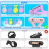 FGERWZ Hidden Airtag Holder for Kids - 4 Pack Apple Air Tag Holder Case Waterproof Soft Silicone, Safety Pin GPS Tracker Hidden Inside Kids Elderly Clothes, Backpack, Shoe or Luggage view 3