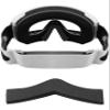 MYCOURAG Low Bridge Fit Anti-Fog Replacement Sponge Nose Pads Pieces for Oakley Line Miner L OO7070 Snow Goggle - Black view 1