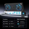 Dual Cooling Fans 13-in-1 Steam Deck Docking Station with 4K@60Hz,5 USB Ports,1000Mbps,SD/TF Slot,Type C 100W PD, 40Gbps Adapter for Steam Deck/Rog Ally/Switch/Legion Go view 2