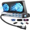 14-in-1 Steam Deck Docking Stationfor Steam Deck/Rog Ally/Switch/Legion Go Dual Cooling Fans 4K@60Hz,1080P 6 USB Ports,1000Mbps, 100W Type C Charing,DP1.2,40Gbps Adapter view 1