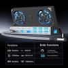 14-in-1 Steam Deck Docking Stationfor Steam Deck/Rog Ally/Switch/Legion Go Dual Cooling Fans 4K@60Hz,1080P 6 USB Ports,1000Mbps, 100W Type C Charing,DP1.2,40Gbps Adapter view 3