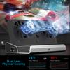 14-in-1 Steam Deck Docking Stationfor Steam Deck/Rog Ally/Switch/Legion Go Dual Cooling Fans 4K@60Hz,1080P 6 USB Ports,1000Mbps, 100W Type C Charing,DP1.2,40Gbps Adapter view 4
