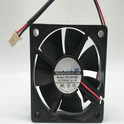 Beautyrankle Cooling Fan DC12V 60mm 6015 for RDL6015B1 0.11A 60x60x15mm Cooling Fan