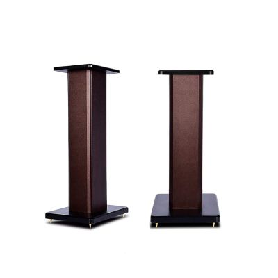 Speaker Stands 1 Pair Bookshelf Speaker Floor Stand, Empty Column for Sand Filling and Shock Absorption, Enhanced Listening, Easy Assembly (Size : 15cm)
