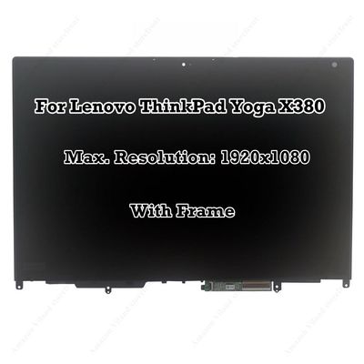 13.3'' Replacement for Lenovo ThinkPad X380 Yoga 20LH 20LJ FHD 1920x1080 Panel LCD LED Display Touch Screen Assembly Digitizer