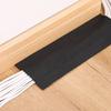 RAKKYO Black Cloth Cable Cover, RV Camper Floor Wall Desk Corner Electrical Cord Management, No Trip Safety Reusable Wire Raceway Protector (Size : 3m(10ft)) view 1