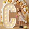 imprsv Marquee Letters, 4FT Light Up Letters C with Light for Party Decor view 1
