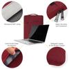 14 Inch Laptop Sleeve Case for HP Acer Chromebook/Stream/Pavilion Plus 14, Lenovo IdeaPad/ThinkPad, ASUS Vivobook Go, Dell Latitude Computer Bag, Wine Red view 4