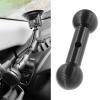 Micro Traders 17mm to 17mm Composite Ball Adapter for Industry Standard Dual Ball Socket Mounting Arms Aluminum Alloy 17x58mm Industry Standard Compatible with Garmin GPS Brackets view 3