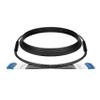 Lc to Lc Fiber Patch Cable Single Mode 1000M/3280FT,TPU Outdoor Fiber Optic Cable Simplex 4 Core OS2 9/125um Fiber Optic Cable Internet OD-4.5mm,UPC Armored Fiber Patch Cable view 1