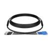 SC-FC Fiber Patch Cable Single Mode 500M/1640FT,TPU Outdoor Fiber Optic Cable Simplex 4 Core OS2 9/125um Fiber Optic Cable Internet OD-4.5mm,UPC Armored Fiber Patch Cable view 1