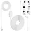 UYODM 13Ft/4m Outdoor Power Adapter for Wyze Cam Pan v3, Wyze Cam V4, Wyze OG, Wyze Cam v3 and v3 Pro, No Need for a Charging Head, Suitable for Indoor and Outdoor Use, IP67 Waterproof view 1