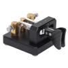 CW Button, Morse Code Button, Carbon Fiber Paddle, Automatic for Training (Black view 4