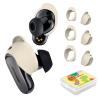 [3 Pairs] Ear Tips Cover for Bose QuietComfort Earbuds II (2022) &Bose QuietComfort Ultra Earbuds (2023), Silicone Sport Ear Hook Cover, Anti-Slip Replacement Eartip Accessories (S,M,L) (White) view 1