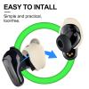 [3 Pairs] Ear Tips Cover for Bose QuietComfort Earbuds II (2022) &Bose QuietComfort Ultra Earbuds (2023), Silicone Sport Ear Hook Cover, Anti-Slip Replacement Eartip Accessories (S,M,L) (White) view 4
