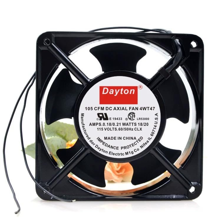4WT47 Fan 4WT47 115V 0.18/0.21A 12038 12CM Cabinet Cooling Fan