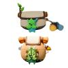 [2 Pack] TSVSXS Silicone Korok Case Compatible with AirPods 3rd Generation with Keychain, Cute Anime Cartoon Yahaha Protective Case Cover for Kids view 1